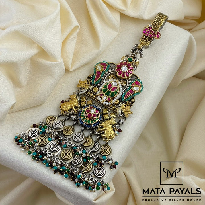 Vintage Kundan Key Chain