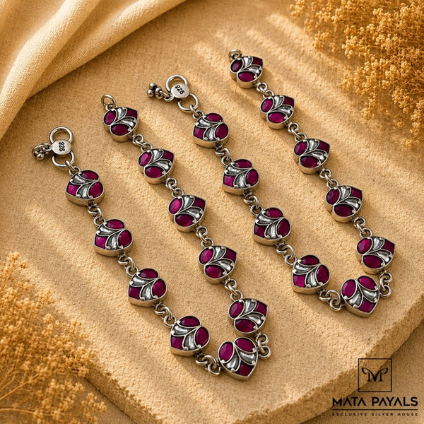 Elegant Kundan Anklet