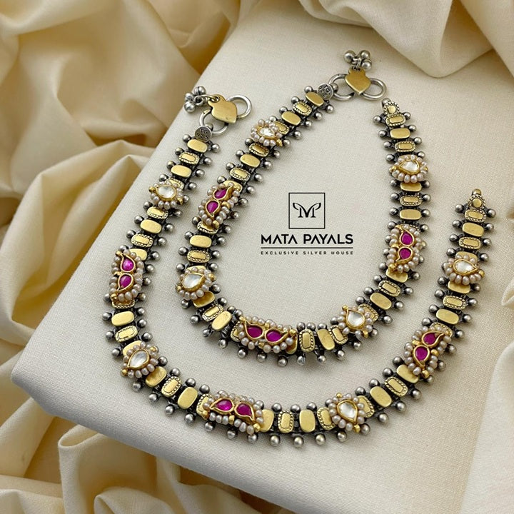 Excellent Dual Tone Anklet