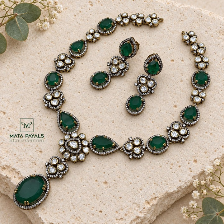 First Class Gold Plated Moissanite Necklace