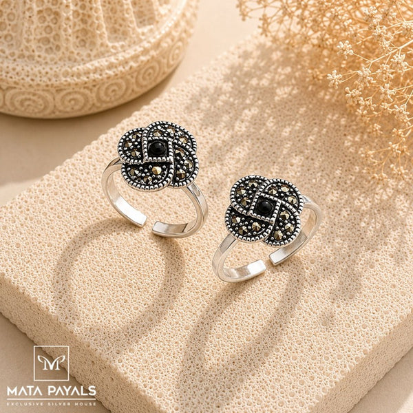 Daily Wear Marcasite Toe Ring