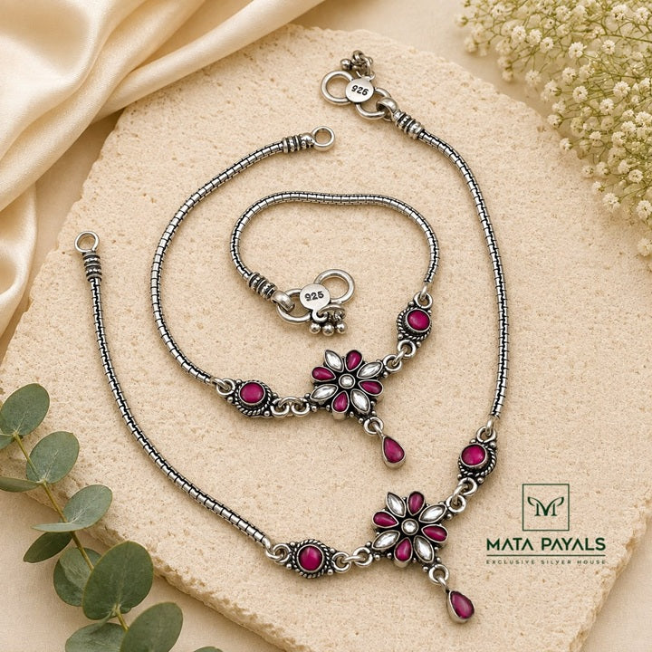 Excellent Floral Anklet