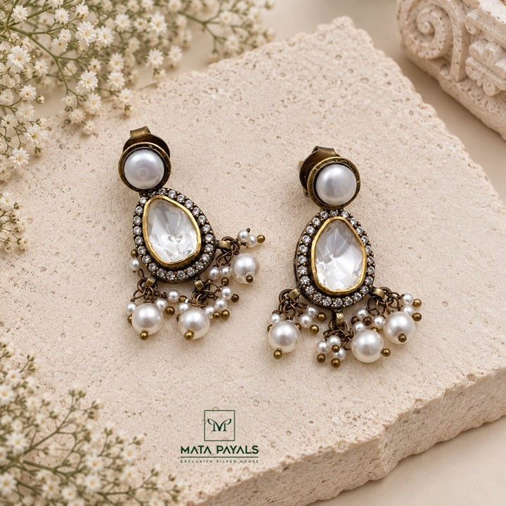 Shiny Moissanite Hanging