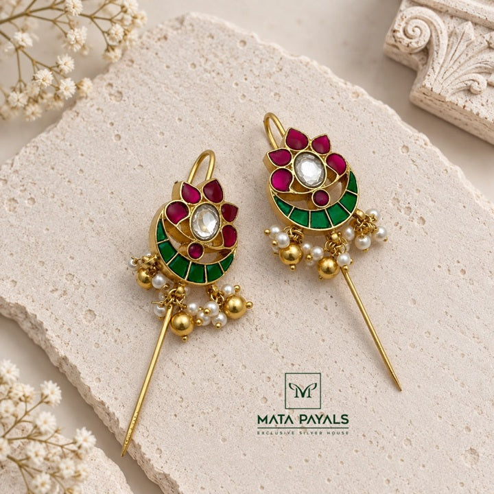 Kundan Ear Cuff