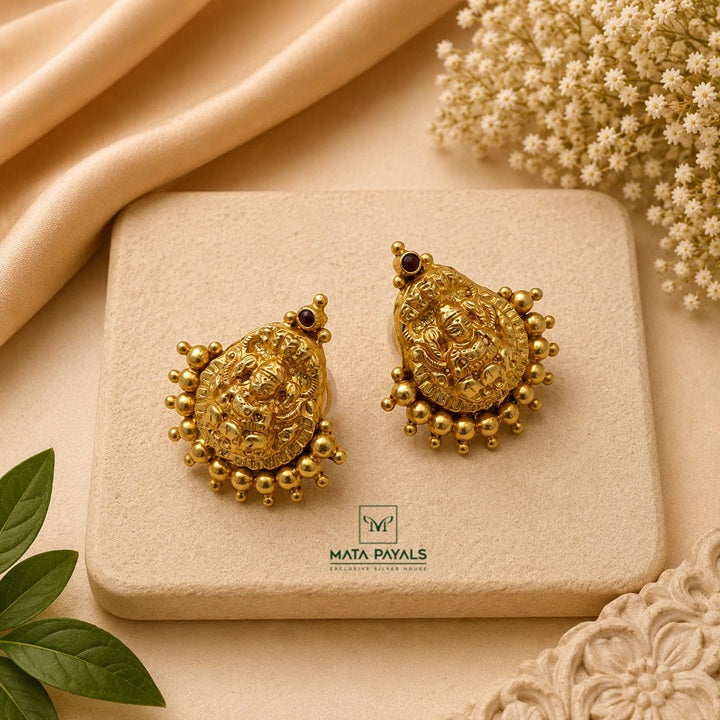 Ethnical Gold Polish Stud
