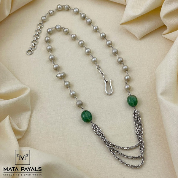 Fabulous Oxidised Silver Chain