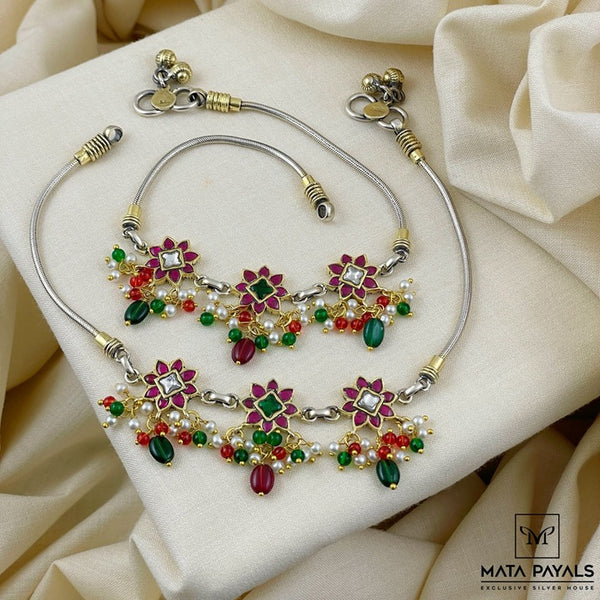 Dual Tone Anklet