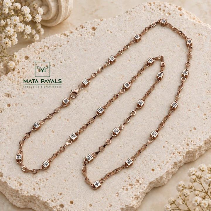 Charming Rose Gold Neckchain
