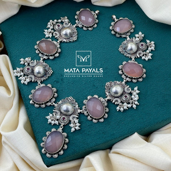 Exceptional Oxidised Necklace