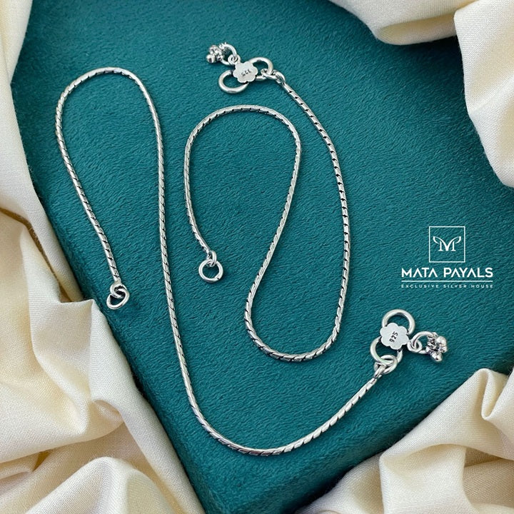 Incredible Silver Anklet