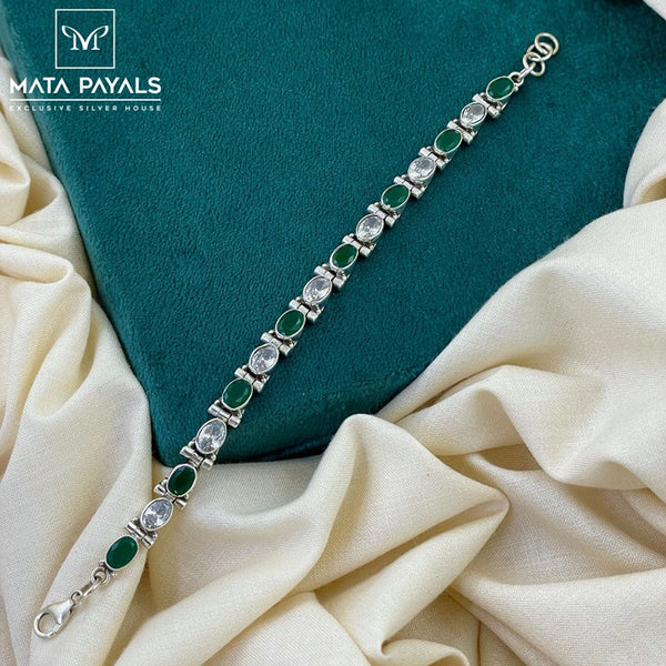 Fabulous Cut Stone Bracelet