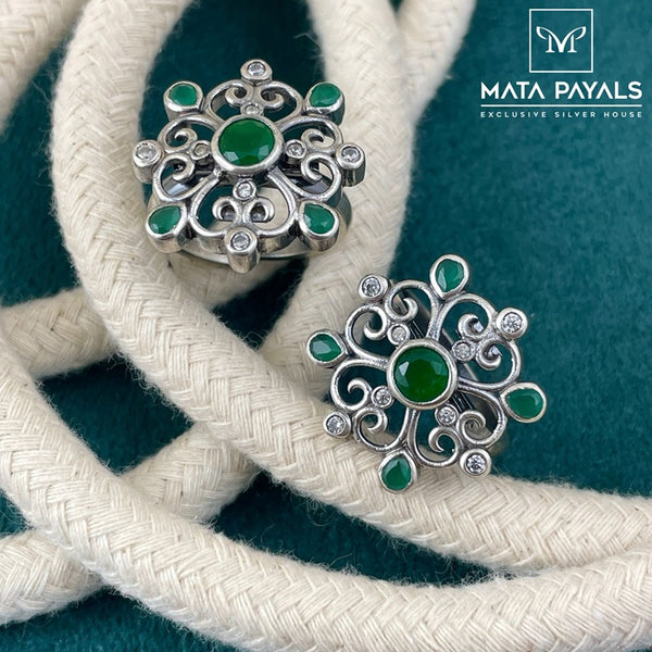 Creative Green Toe Ring