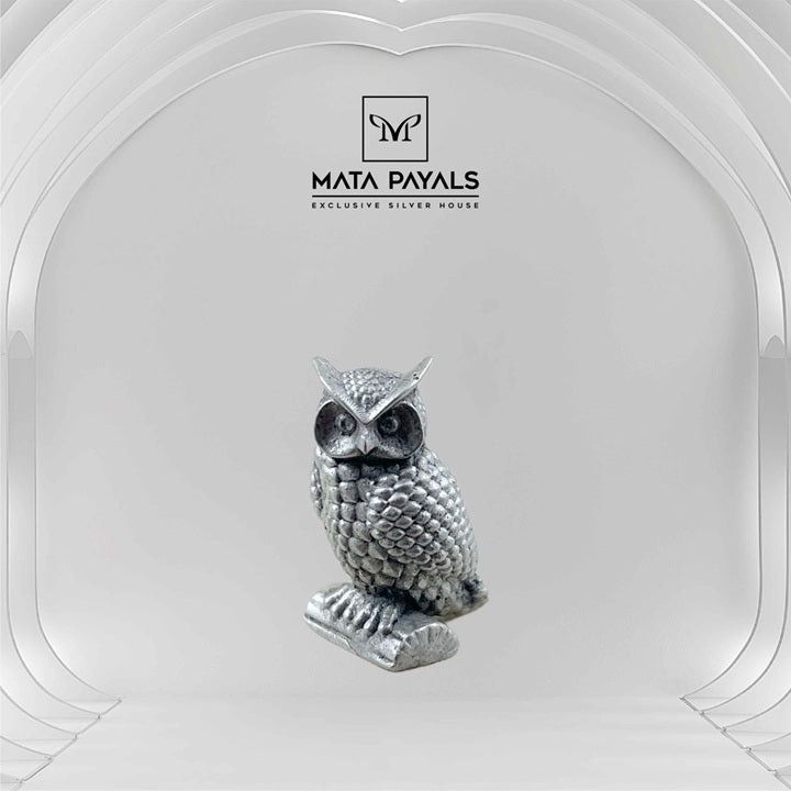 Oxidised Owl Idol