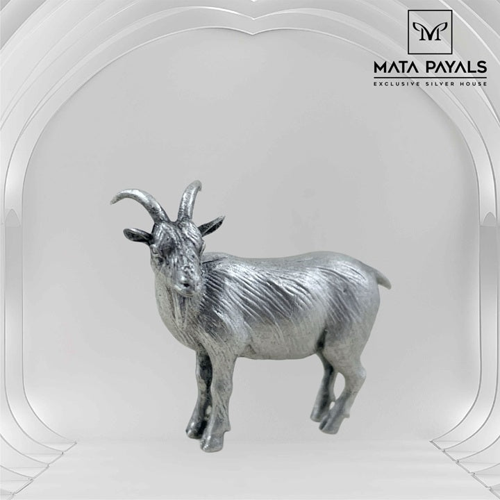 Oxidised Goat Idol