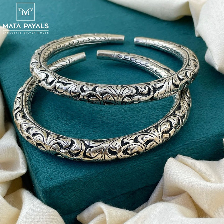 Oxidised Leg Kada