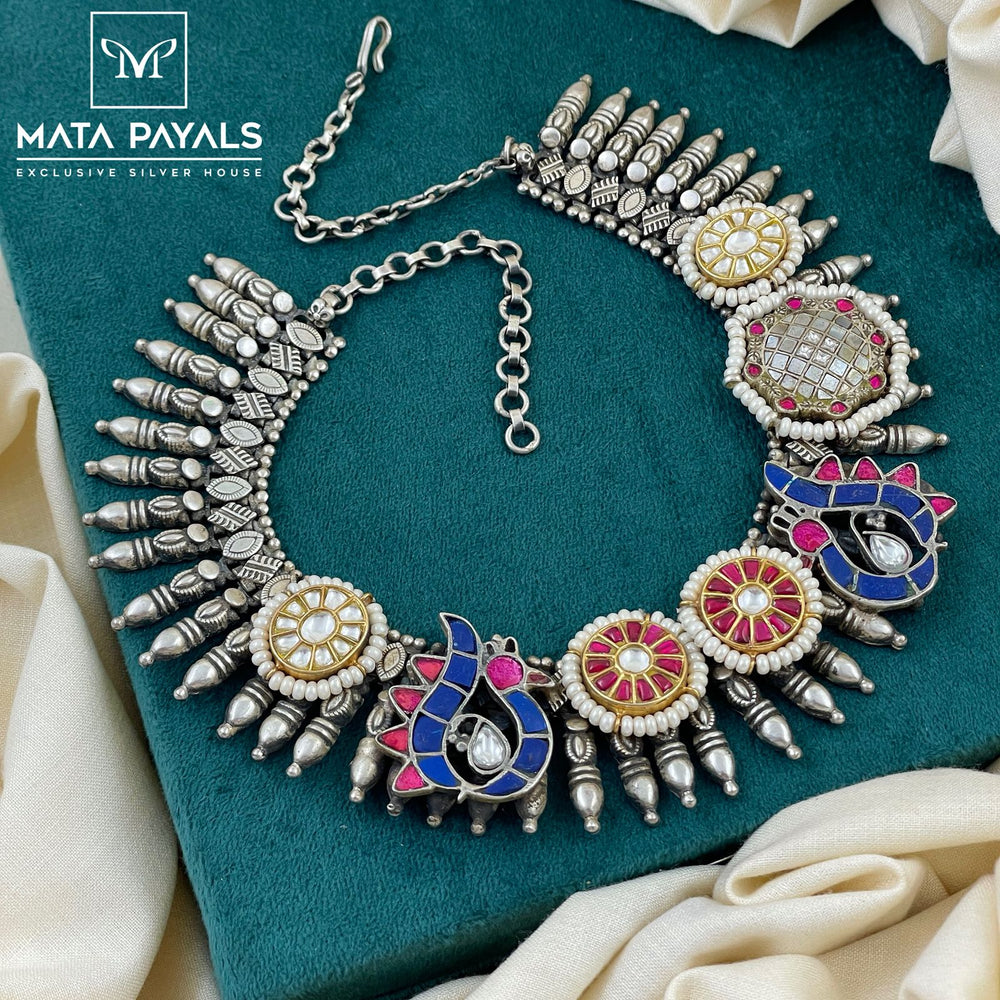 Fusion Designed Dual Plated Necklace
