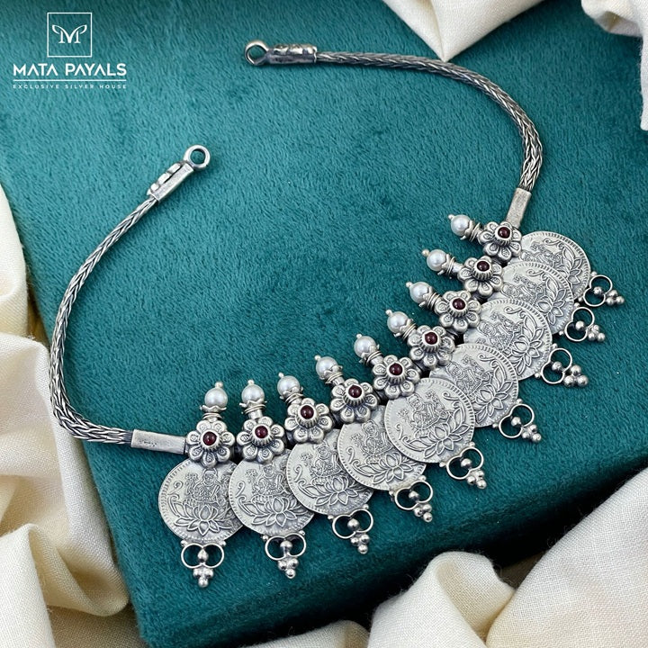Divine Lakshmi Coin Necklace