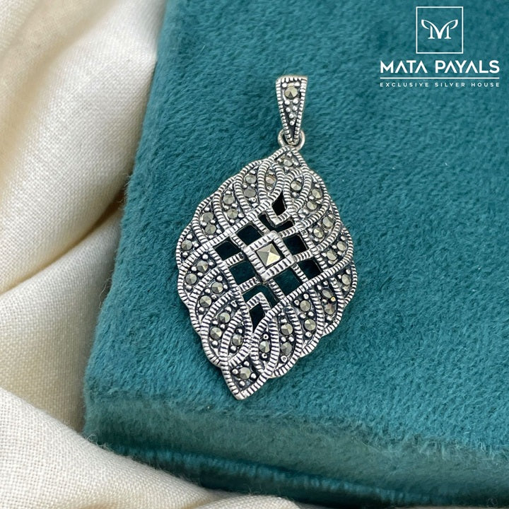 Captivating Oxidised Pendant
