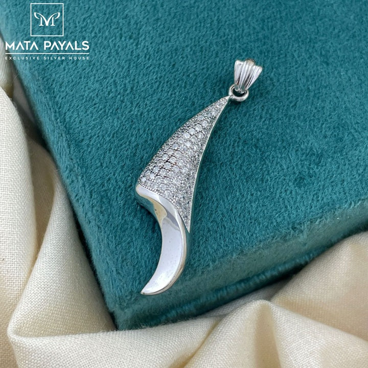 Simple Zircon Pendant