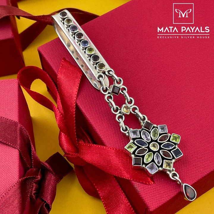 Gorgeous Cut Stone Key Chain
