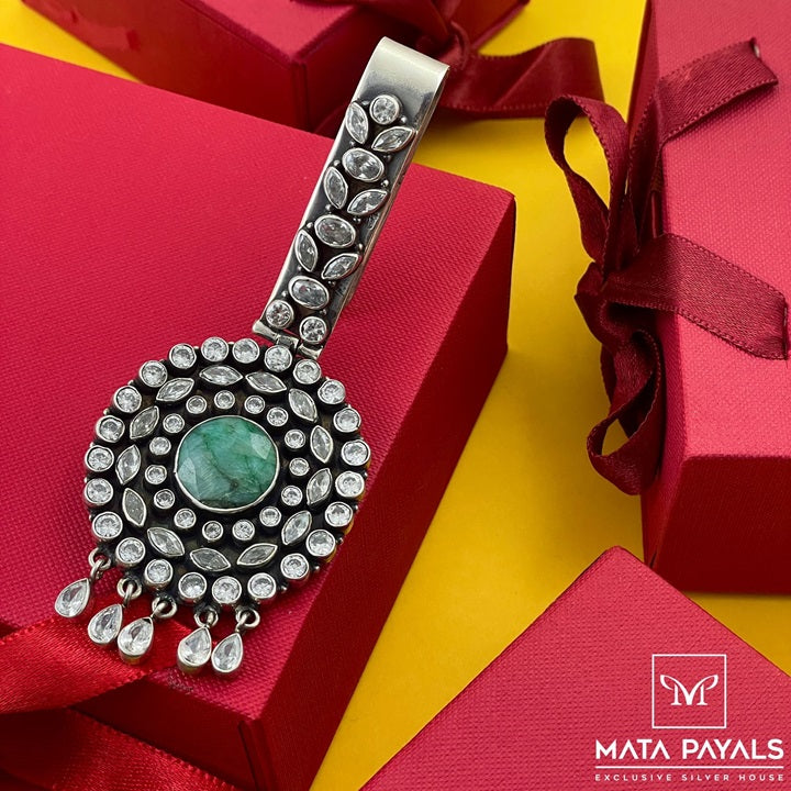 Charming Silver Key Chain
