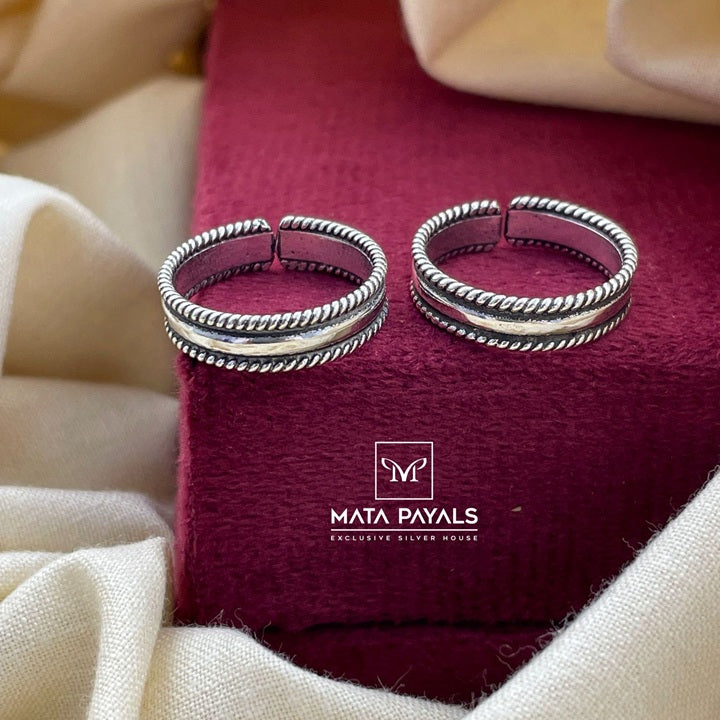 Unique Band Toe Ring