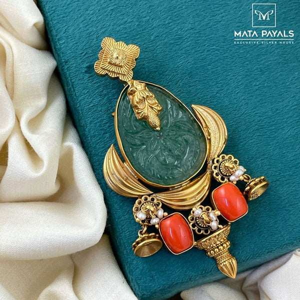 Creative Gold Polish Pendant