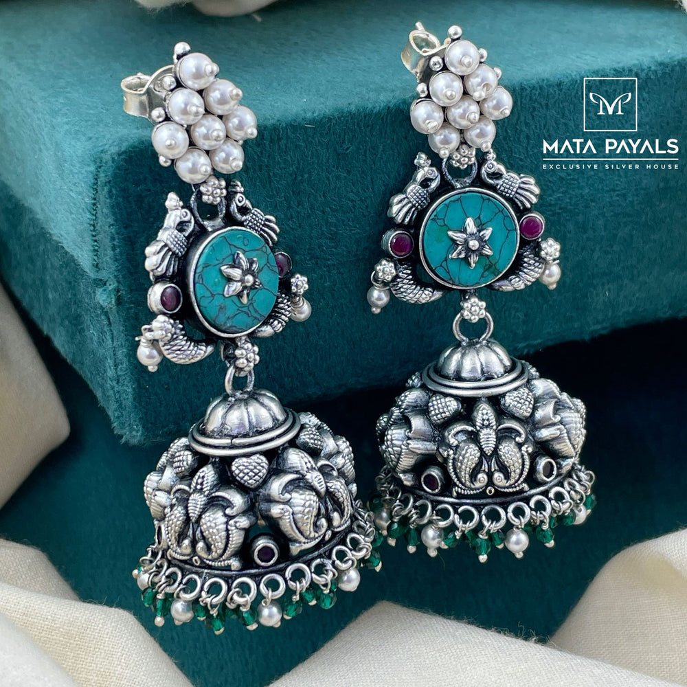 Sensational Oxidised Jumka