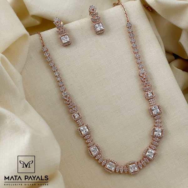 Creative Zircon Necklace