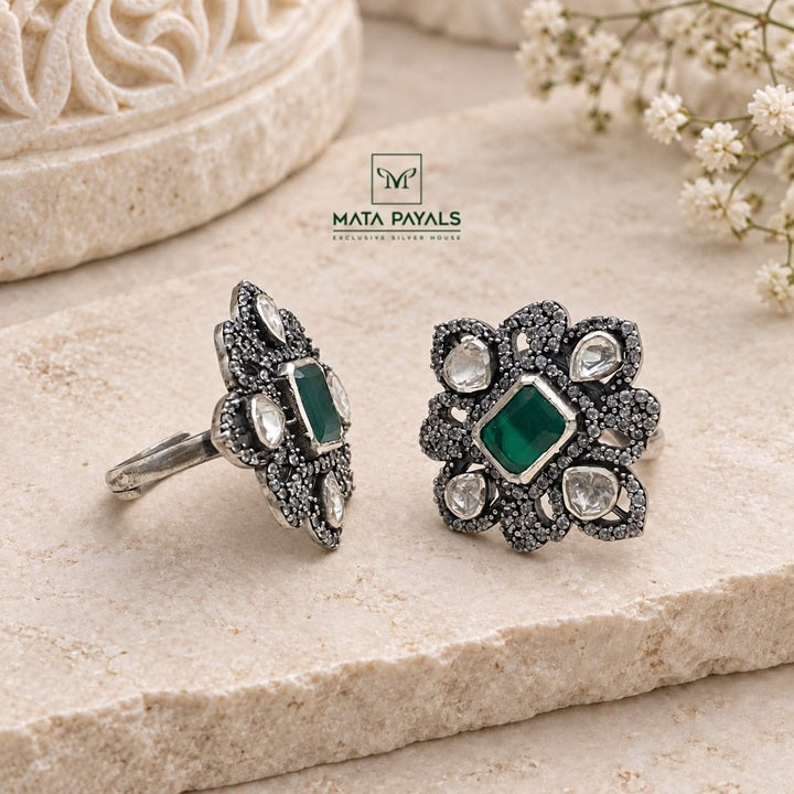 Luxurious Moissanite Toe Ring