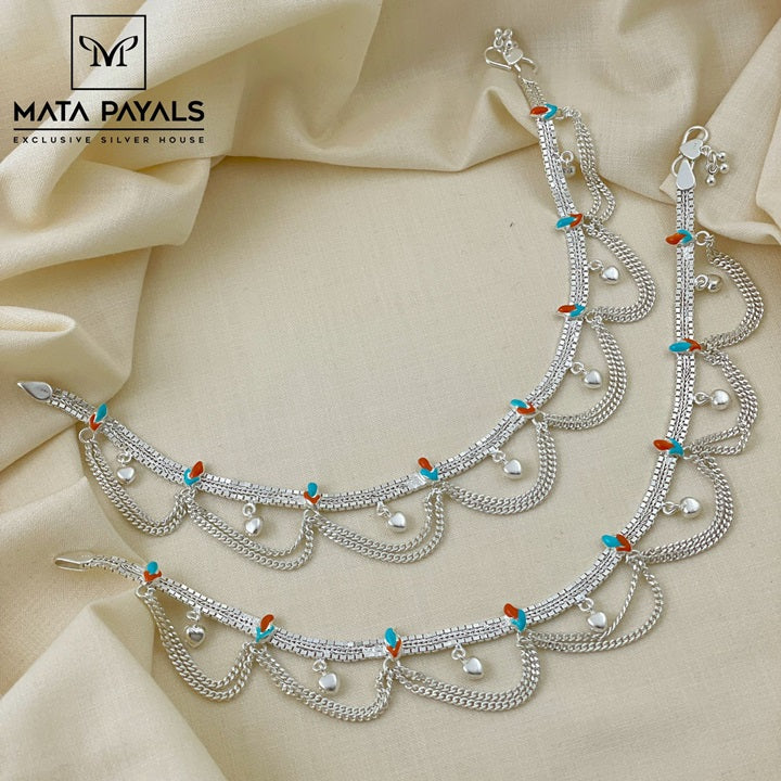 Ravishing Silver Anklet