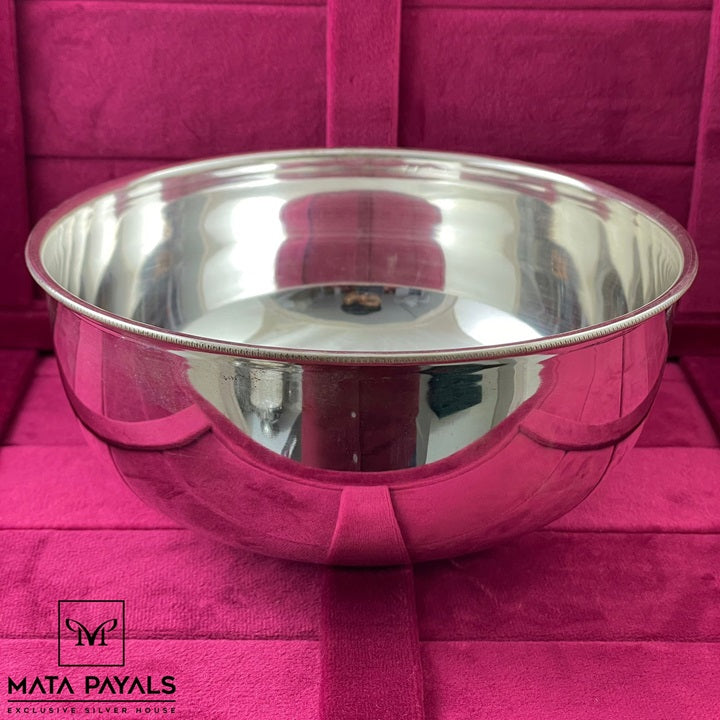 Plain Silver Bowl