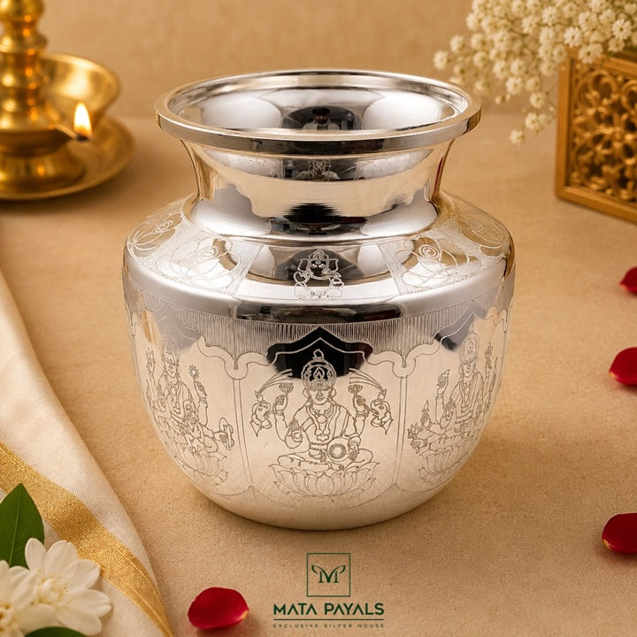 Beautiful Silver Kalasa