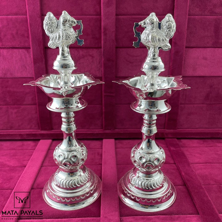 Attractive Silver Deepa