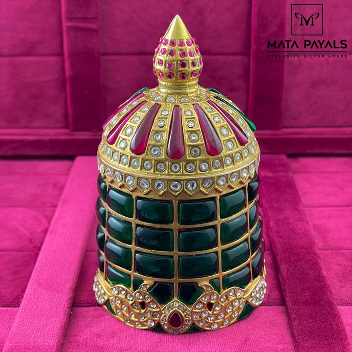 Silver Gold Polish Mukut