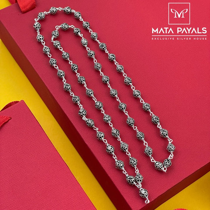 Om Oxidised Neckchain