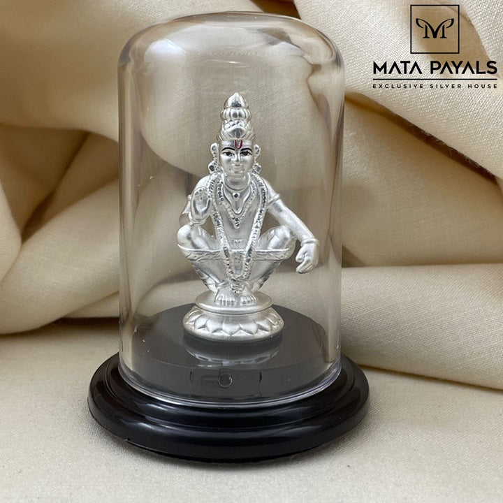 Silver Ayappa Swamy Idol