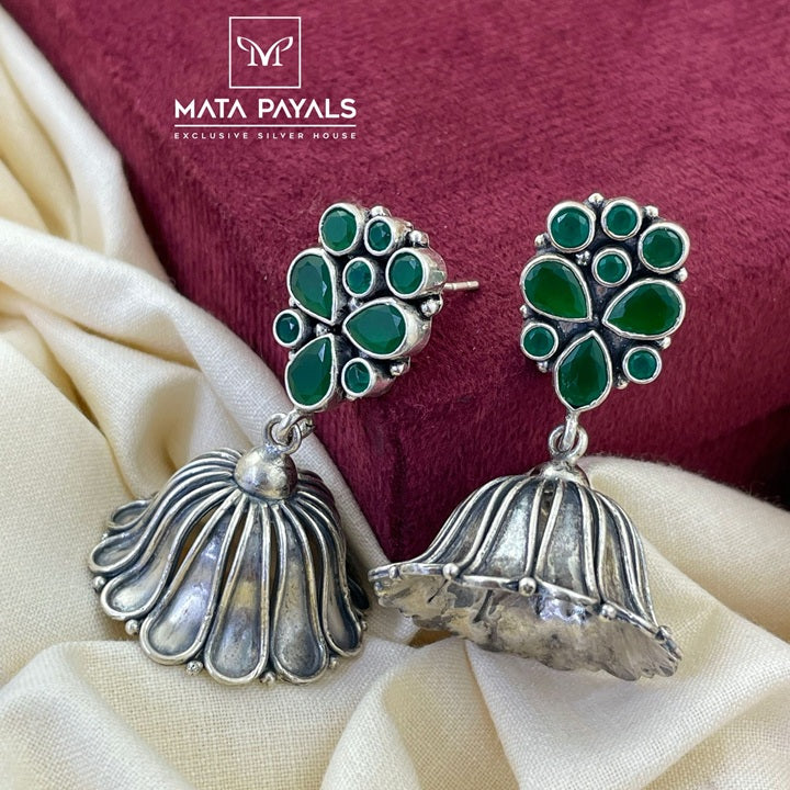 Unique Green Jumka