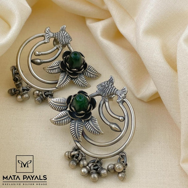 Fancy Designer Silver Stud