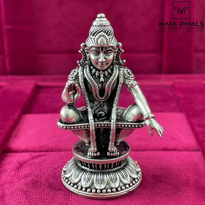 Silver Ayyappa Idol