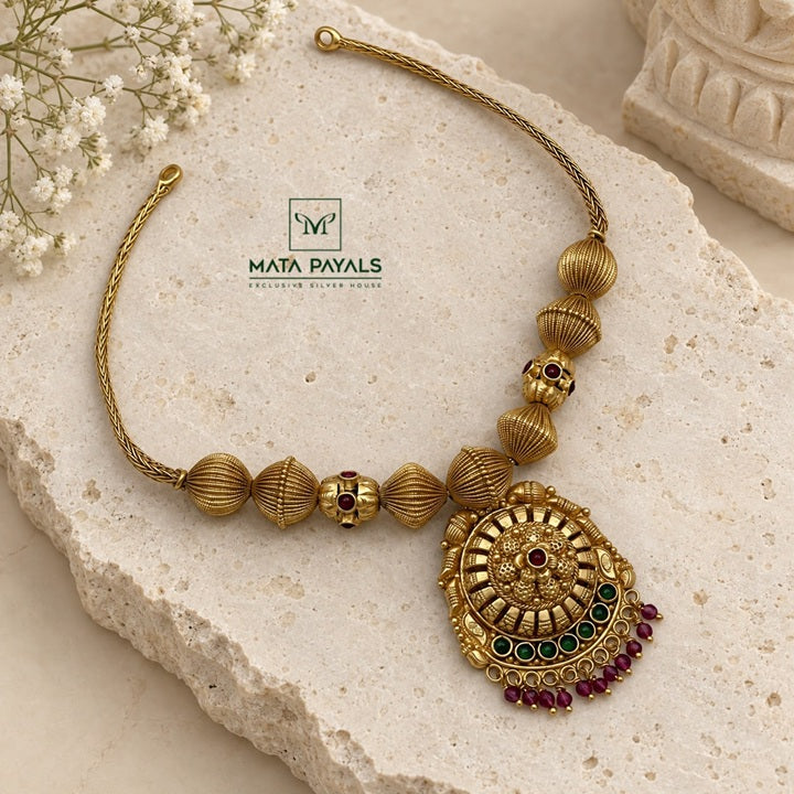 Gold Polish Necklace