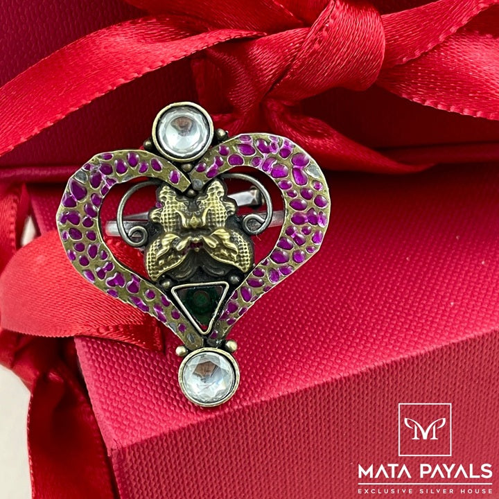 Gorgeous Dual Tone Ring