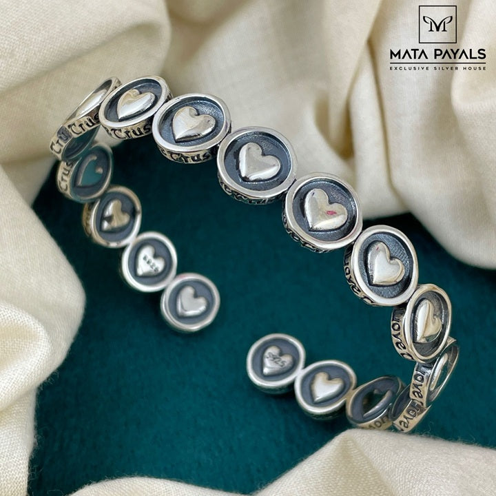 Heart Oxidised Kada