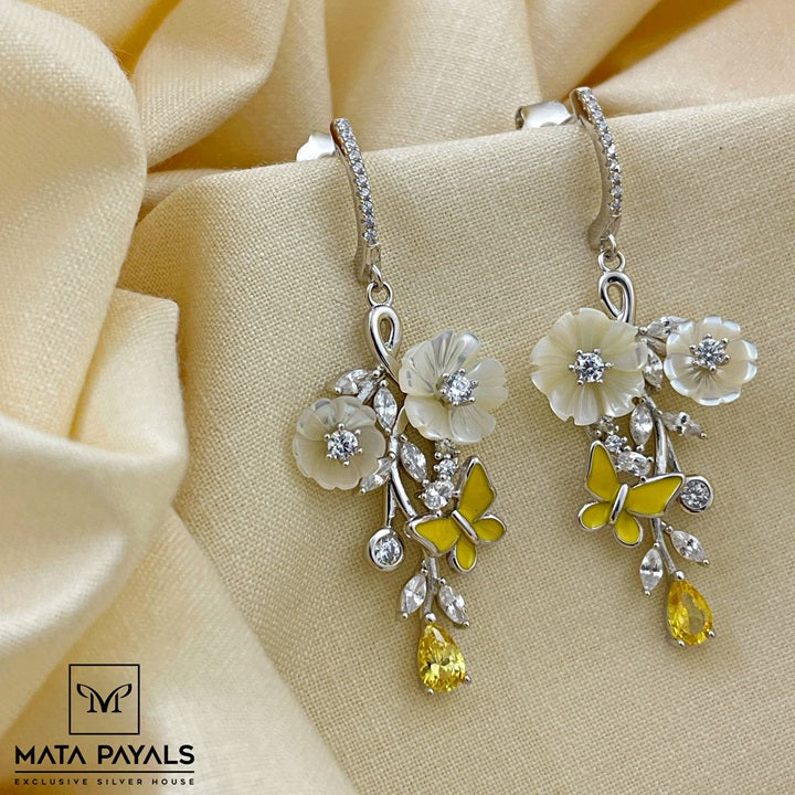 Enamel Rhodium Tiny Hanging