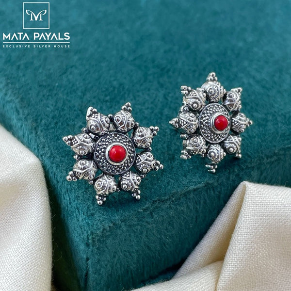 Elegant Silver Stud