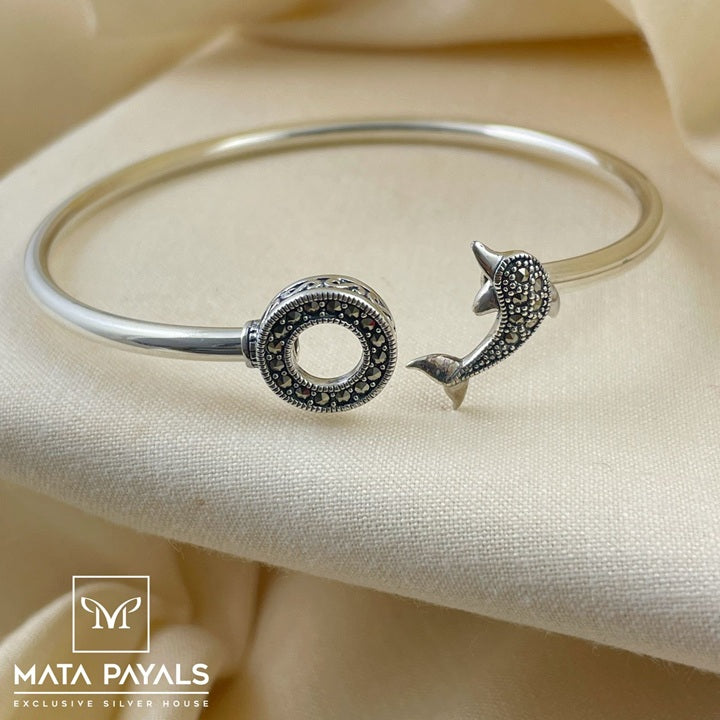 Dolphin Marcasite Kada