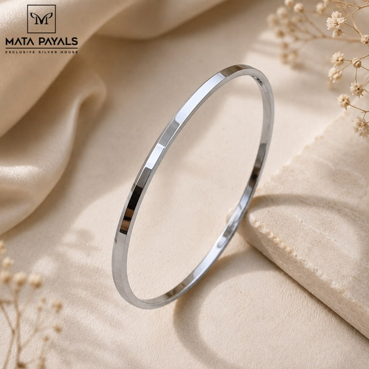 Fancy Silver Kada