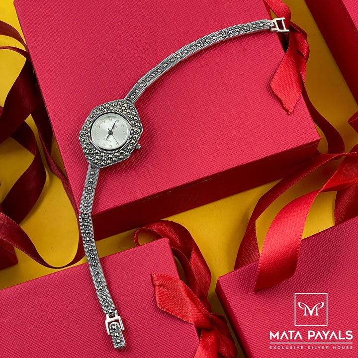 Classy Marcasite Watch