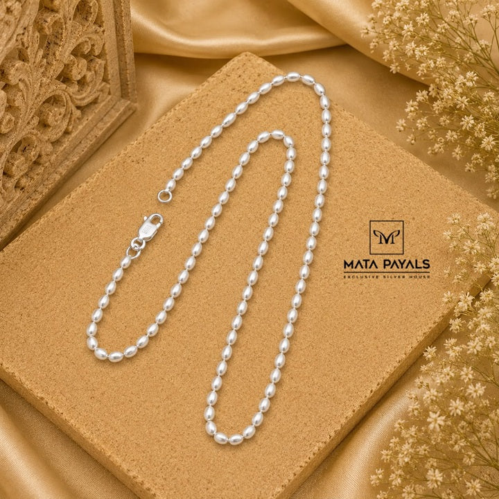 Silver Bead Neckchain