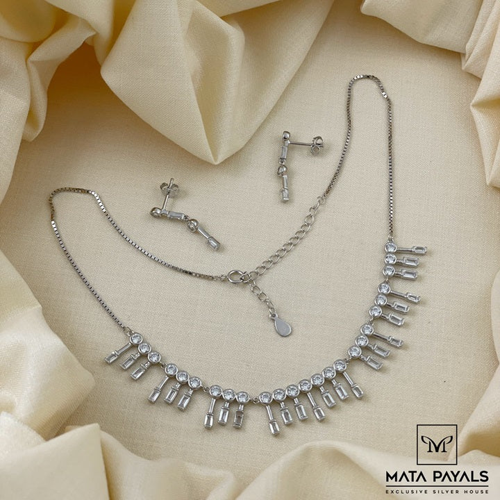 Fancy Zircon Necklace